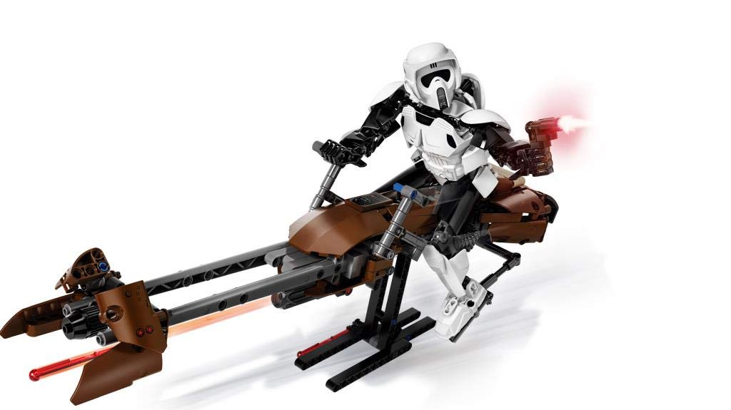 Lego Star Wars 75532 Scout Trooper & Speeder Bike : Amazon.com.tr
