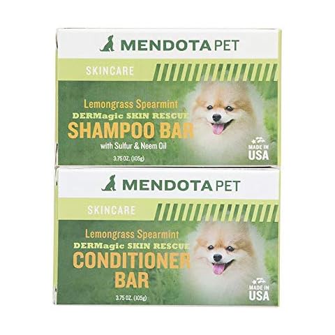 DERMagic Skin Rescue Shampoo & Conditioner Bar Combo - Made in The USA, 3.75 oz Bars Cover