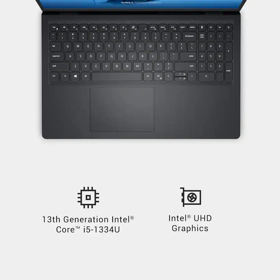 Image of Dell 15.6 inch 2K Touchscreen Business Laptop, Intel 10-Core i5-1334U(Beat i7-1250U) 32GB RAM 2TB SSD, Laptop for College Students with Wi-Fi 6 Numeric Keypad Long Battery Life Win 11 Pro