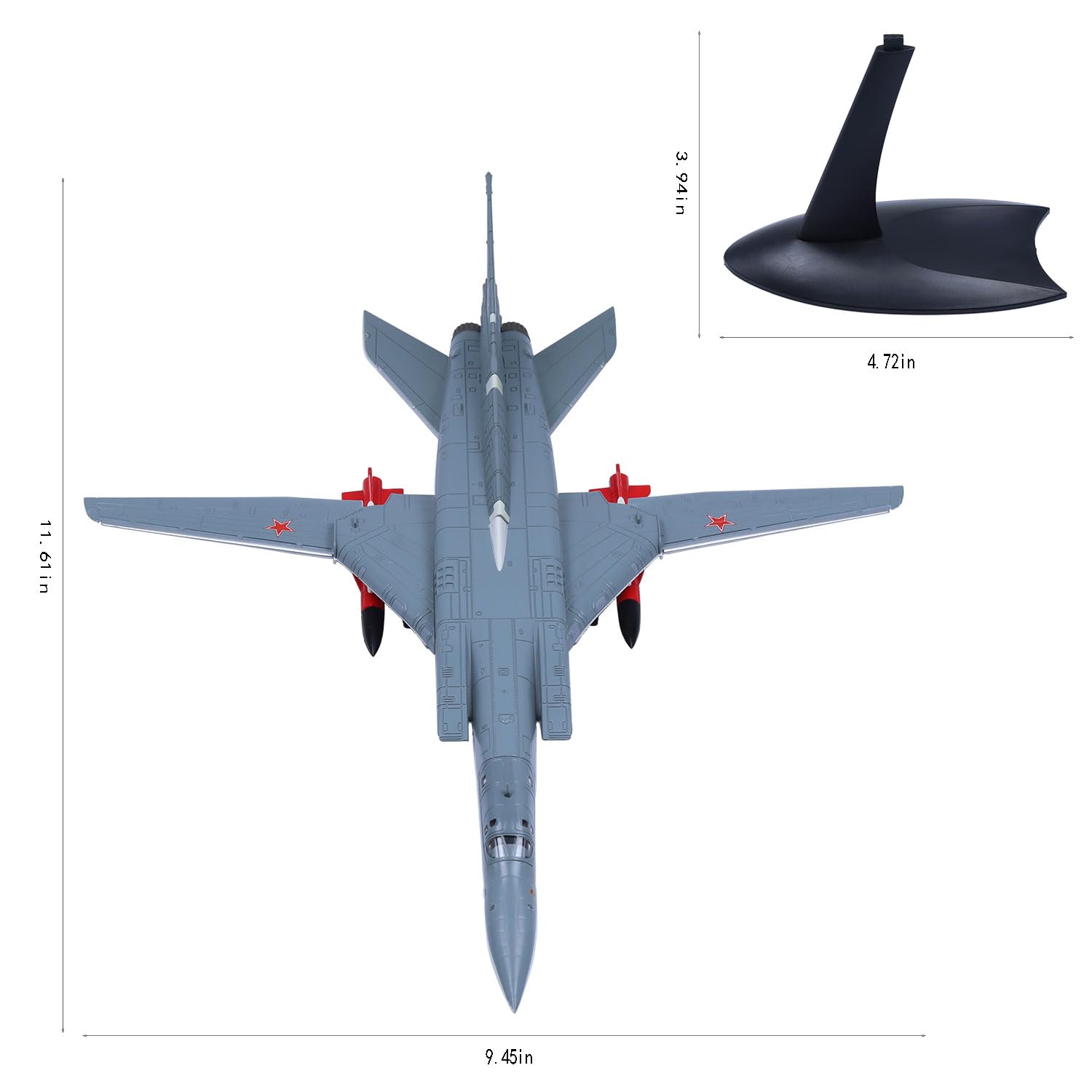 Amazon.co.jp: Udnorbay TU-22M3 バックファイア飛行機モデル 1/144