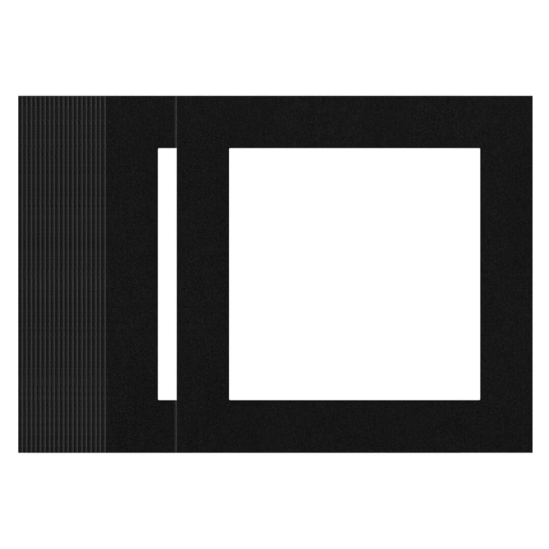 Alison Kingsgate 5X5 Picture Mounts for 3.5X3.5 Aperture – Precision Cut Cardboard Photo Mounts – Ideal for Frames, Posters, Prints, Artwork & Certificates – (Pack of 20) — image 1