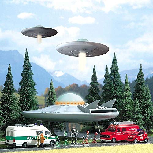 UFO soucoupe volante Busch BUE1010 : rompez la monotonie de votre train miniature