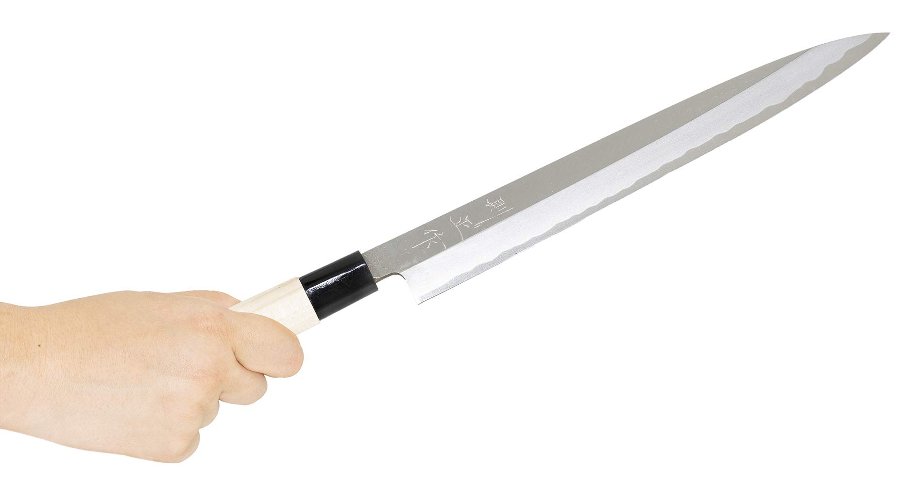 Amazon｜堺則正 包丁 [ 炭素鋼/S-240 / 刃渡り24cm ] 則正 柳刃包丁 和