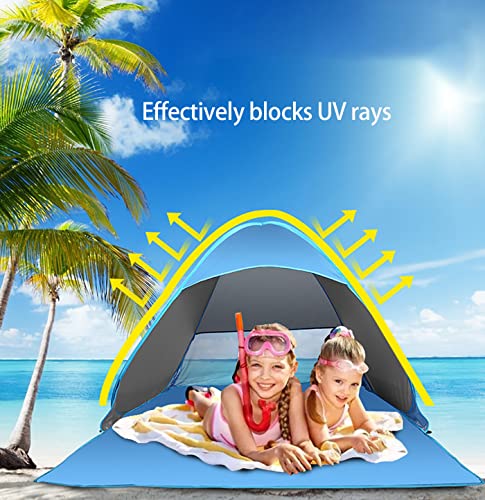 Carpa Playera Automática Portátil para Protección Solar miniatura 5