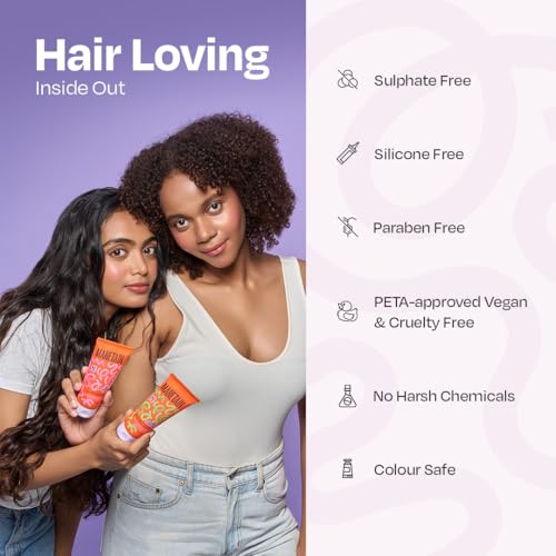 Image of MANETAIN Curl Cream 50ml for Curly & Wavy Hair | Frizz Control, Soft Hold & Moisturizing Styling Cream | Enhances Natural Curls, Reduces Frizz | Sulfate-Free, Paraben-Free, Vegan Hair Care