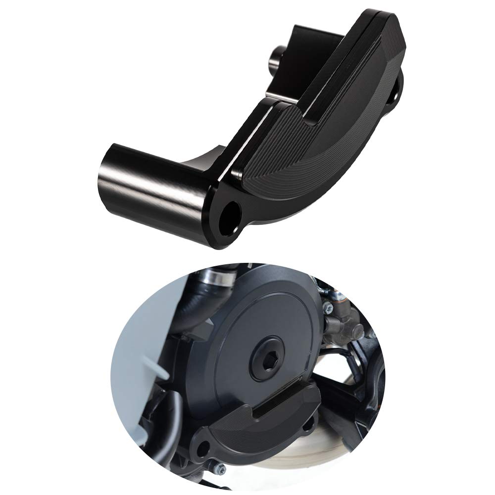 Protezione Motore Moto Coperchio Cassa Motore Lato Sinistro Protezione da Crash Cursore per 1050/1090/1190 Avventura 2013-2018 per 1290 Super Duke GT/R 2014-2019 per RC8/R 2008-2015 (Nero)