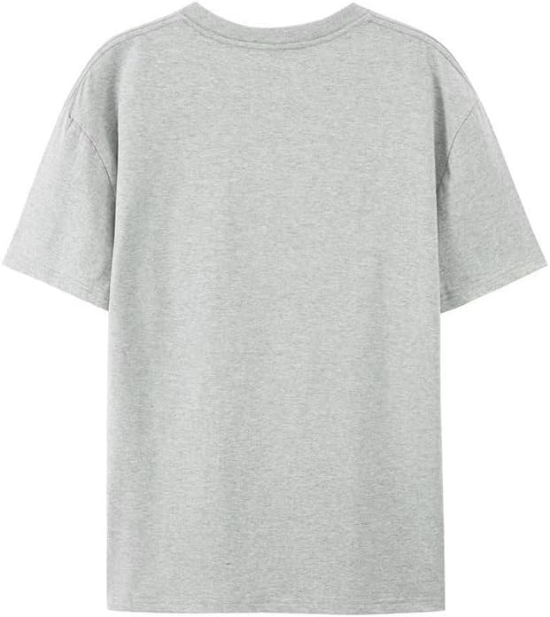 HBJWOV Fashion Cotton T-Shirts Outdoor Sports Breathable Quick Drying Short Sleeves Loose Round Neck Pullover Vest