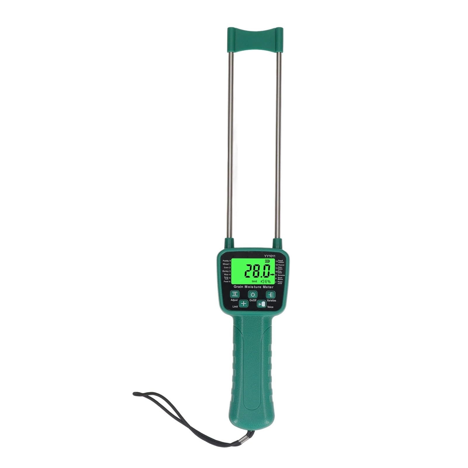 Misuratore di umidità del grano Misuratore di umidità del fieno Misuratore di umidità del grano e della soia Misuratore di umidità del grano Display LCD Preciso