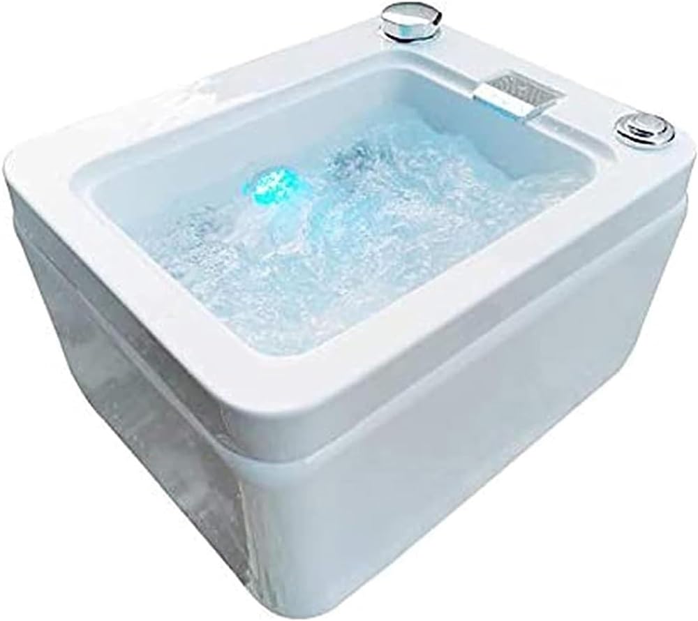 Spa portatile per piedi con massaggio a bolle per rilassarsi e alleviare lo stress a casa o in salone
