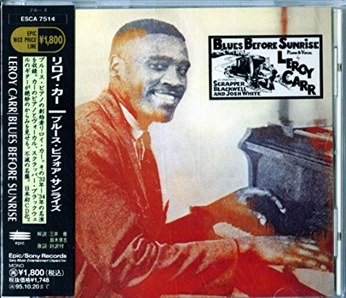 LEROY CARR - Blues Before Sunrise - Disque CD