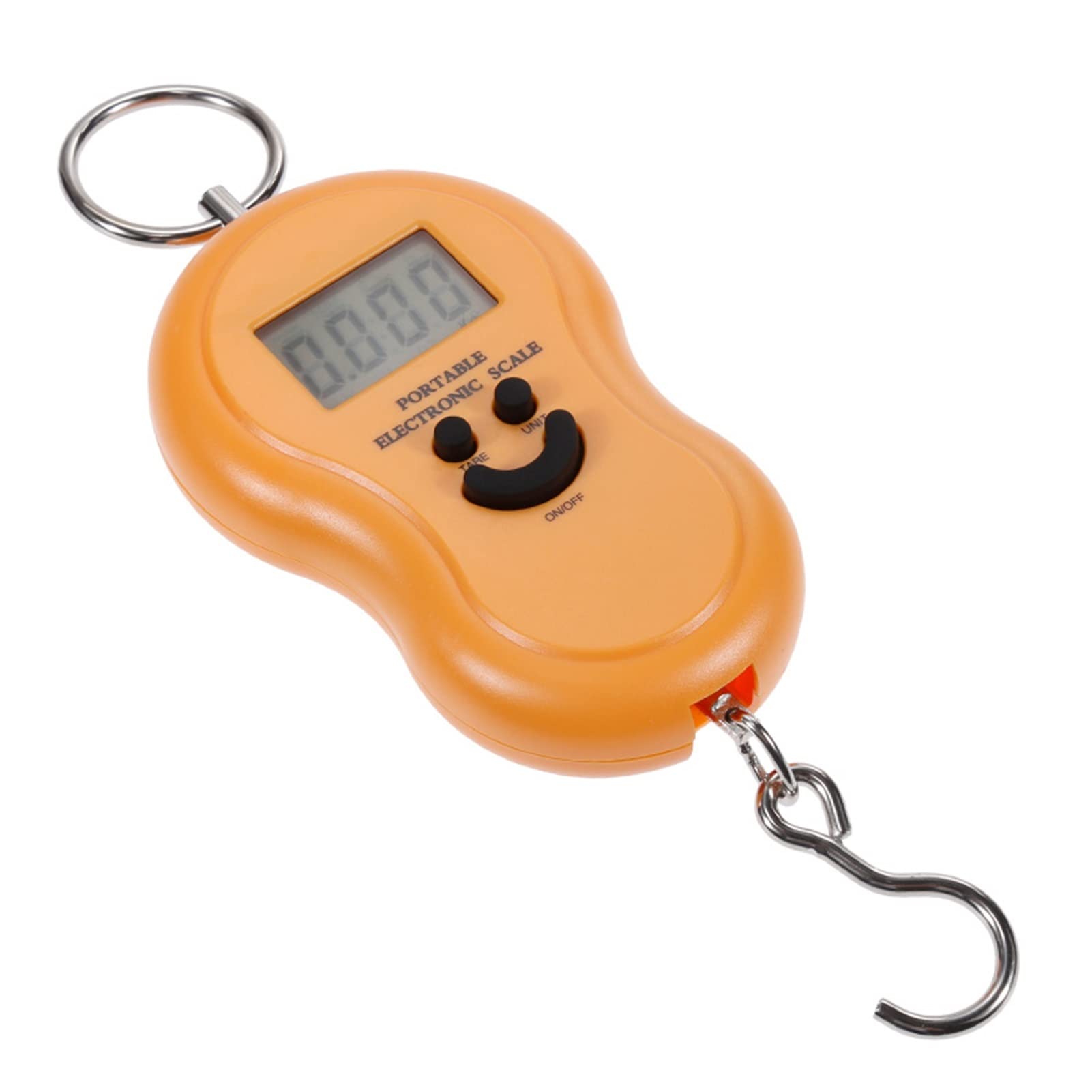 JFDBGU 50Kg Mini Digital Scale For Fishing Luggage Travel Weighting kitchen Steelyard Hanging Electronic Hook Scale(C)