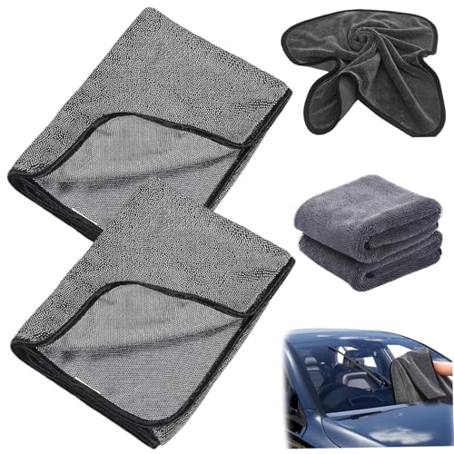 Enbebamd Toallitas de baño 2 Piezas de baño Absorbente de de de de Ducha Toalla de Secado de automóvil