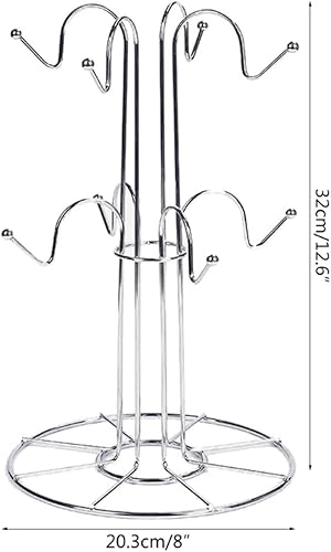 Miniatura 2 de GENIGW - Soporte para tazas de café, tazas de té, para encimera, organizador de cocina, accesorios de bar
