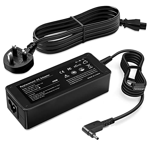 45W Laptop Charger for Acer Swift 3 1 5 SF314-41 SF314-51 SF314-52 SF114-31 SF114-32 SF315-41 Chromebook 11 13 14 15 R11 C720 C720P CB3 CB5 CB3-431 CB3-532 CB5-571 CB3-131 CB3-111 CB3-132 3.0 x 1.1mm