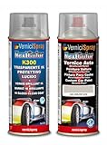 COD. EAN 8052131458115 Kit Spray Pintura Coche Aerosol compatible con TOYOTA 4 RUNNER 070 WHITE CRYSTAL SHINE MET. - Kit de retoque de pintura carrocería en spray 400 ml