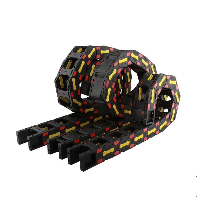 Nylon-Öffnungs-Abschlepp-Übertragungskabel-Kettenrahmen mit Endverbinder, geschlossene Schleppkette for CNC-Fräser-Getriebeteile(65x175 mm)
