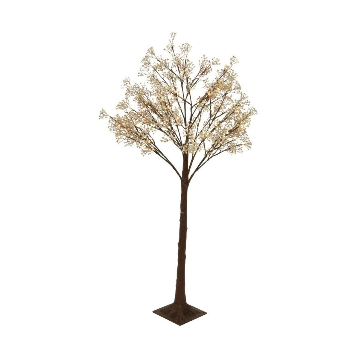 LED Blumenbaum Lichterbaum Weihnachten Deko warmes weiß 150 cm