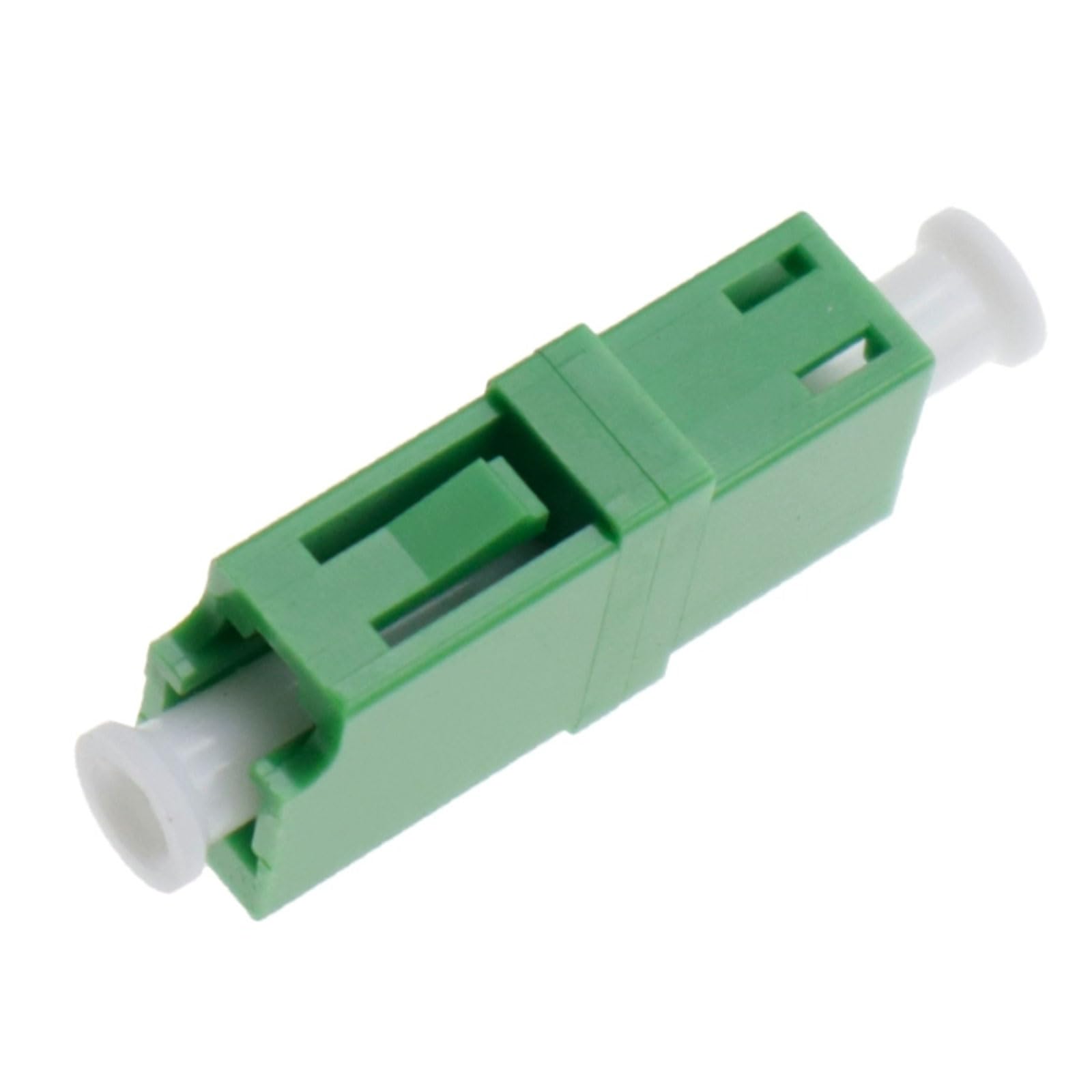 Adattatore/Accoppiatore per Fibra Ottica LC/APC Monomodale Simplex, Confezione da 4