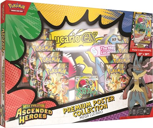 Pokémon TCG: Mega Evolution—Ascended Heroes Premium Poster Collection