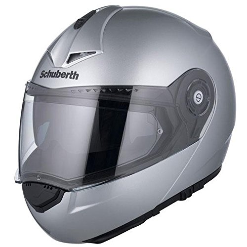  SCHUBERTH C3 PRO Argento Modulare Casco per Moto Taglia XL