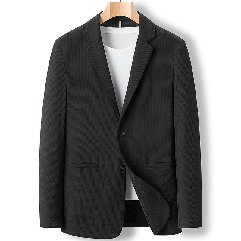 Men's Summer Lightweight Business Casual Ice Silk Blazer2