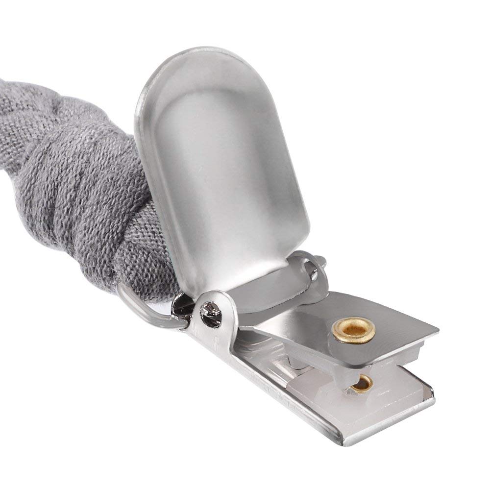 Onwon 4 Pieces Baby Pacifier Clips for Infant Boys and Girls Universal Pacifier Holder Hand-Made Braided Soothie Leash for All Pacifiers Teething Toys Drool Bibs Baby Pacifier Clips for Infant CSP0807