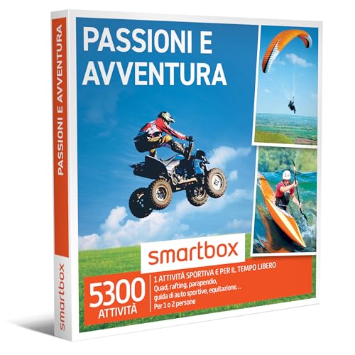 Smartbox - Cofanetto Regalo Passioni e Avventura - Idea...
