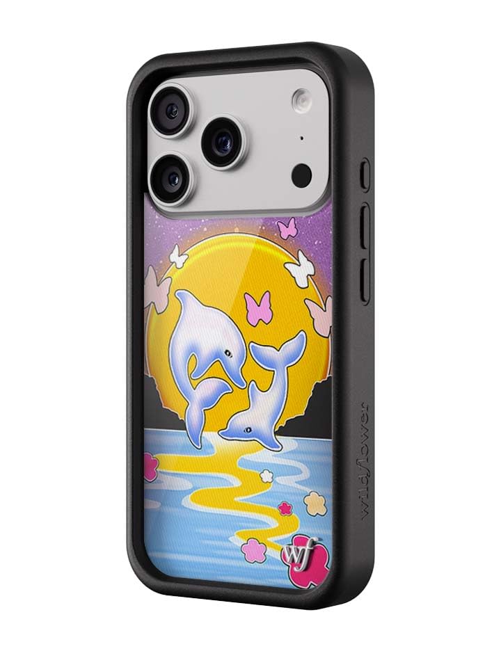 Image of Wildflower Cases - iPhone 17 Pro Compatible - Dolphin Sunset