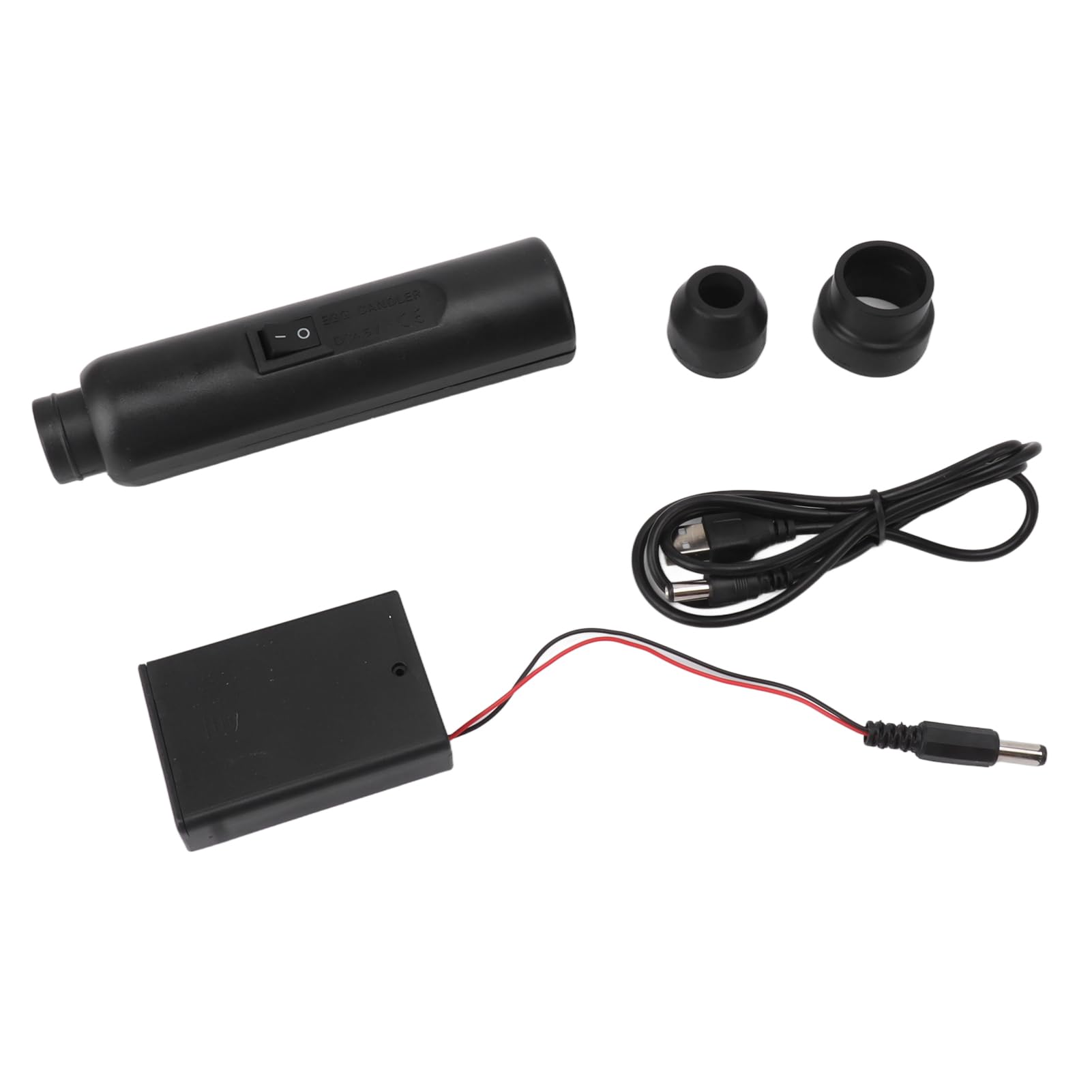 Egg Candler Stable USB ABS LED Egg Tester, Cold Light for Goose Chicken Duck Eggs, Incubator Accessory with Two Power Supply Methods, Clear Detection, Excellent Material