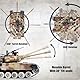1:18 RC Panzer T90, 2.4GHz Panzer Ferngesteuert mit Schussfunktion, WW2 Militär, Ferngesteuertes Militärfahrzeug mit Metallketten, Rauch, Licht, Sound, Armee Spielzeug für Kinder Erwachsene