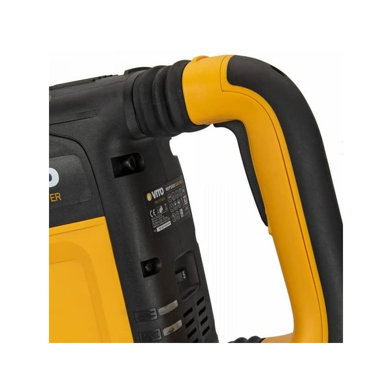 VITO Professional Bohrhammer 10 Joule 1200 Watt SDS-Max 2950 cps/min AVS Anti-Vibrations-System – Bild 4
