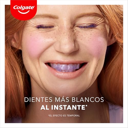 Miniatura 5 de COLGATE Pack Pasta de Dientes Blanqueadora Max White Purple Reveal 4 x 75ml + Sérum Morado 40ml Blanqueador Instantáneo sin Flúor - Dientes más Blancos - Elimina las Manchas Superficiales