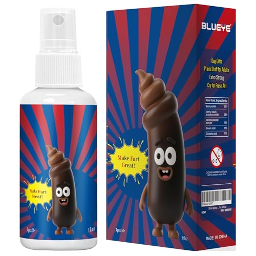 BLUEYE Fart Spray Extra Strong, Potent Stink Smell Like Fart Bomb,Hilarious Gag Gifts,Funny Pranks...