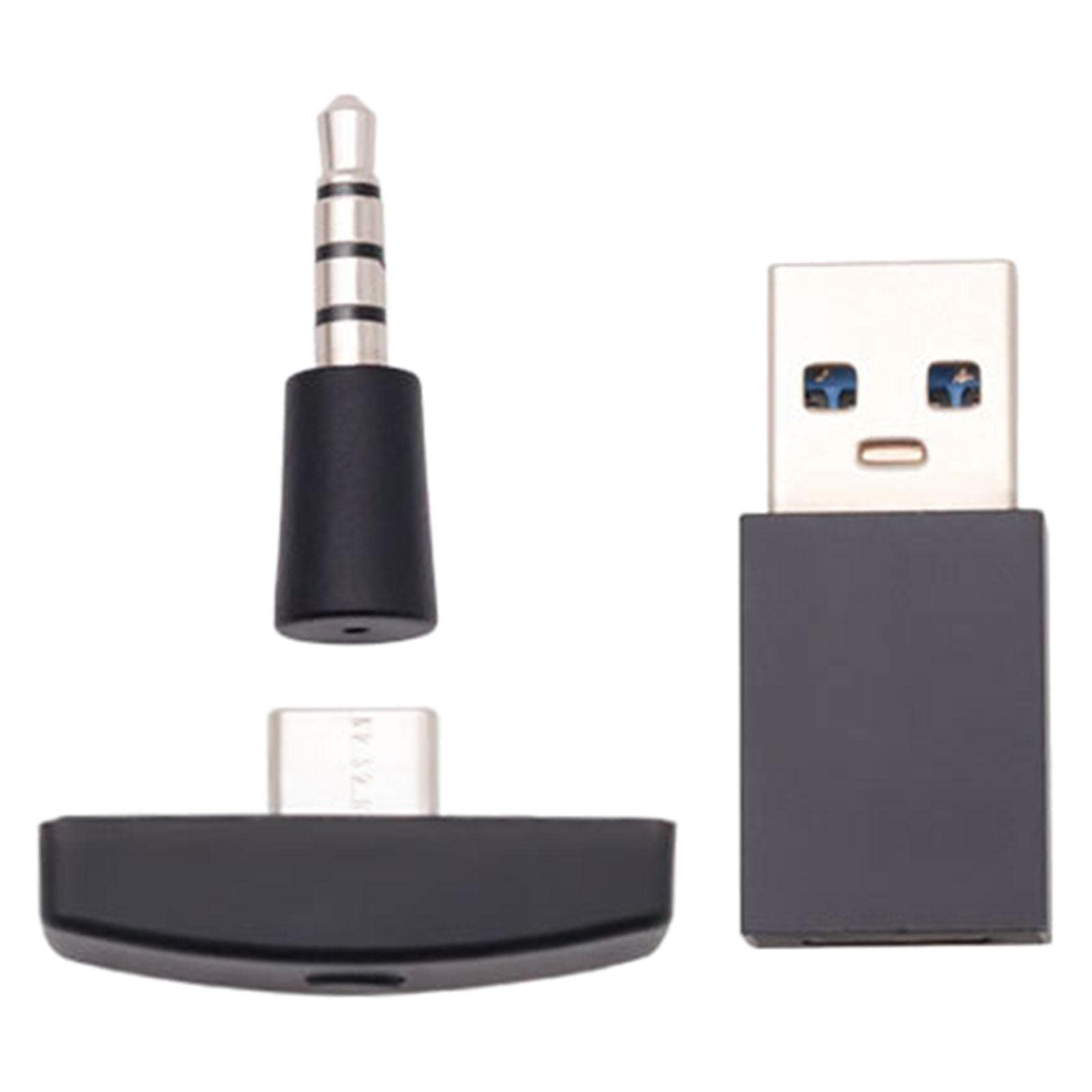 MYADDICTION Bluetooth 5.0 Audio Adapter ABS Plastic USB Dongle 6.6 x 10.4 x 2.1 cm Low Latency Wireless Sound Transmitter for Switch PS4 PS5 PC-image-2