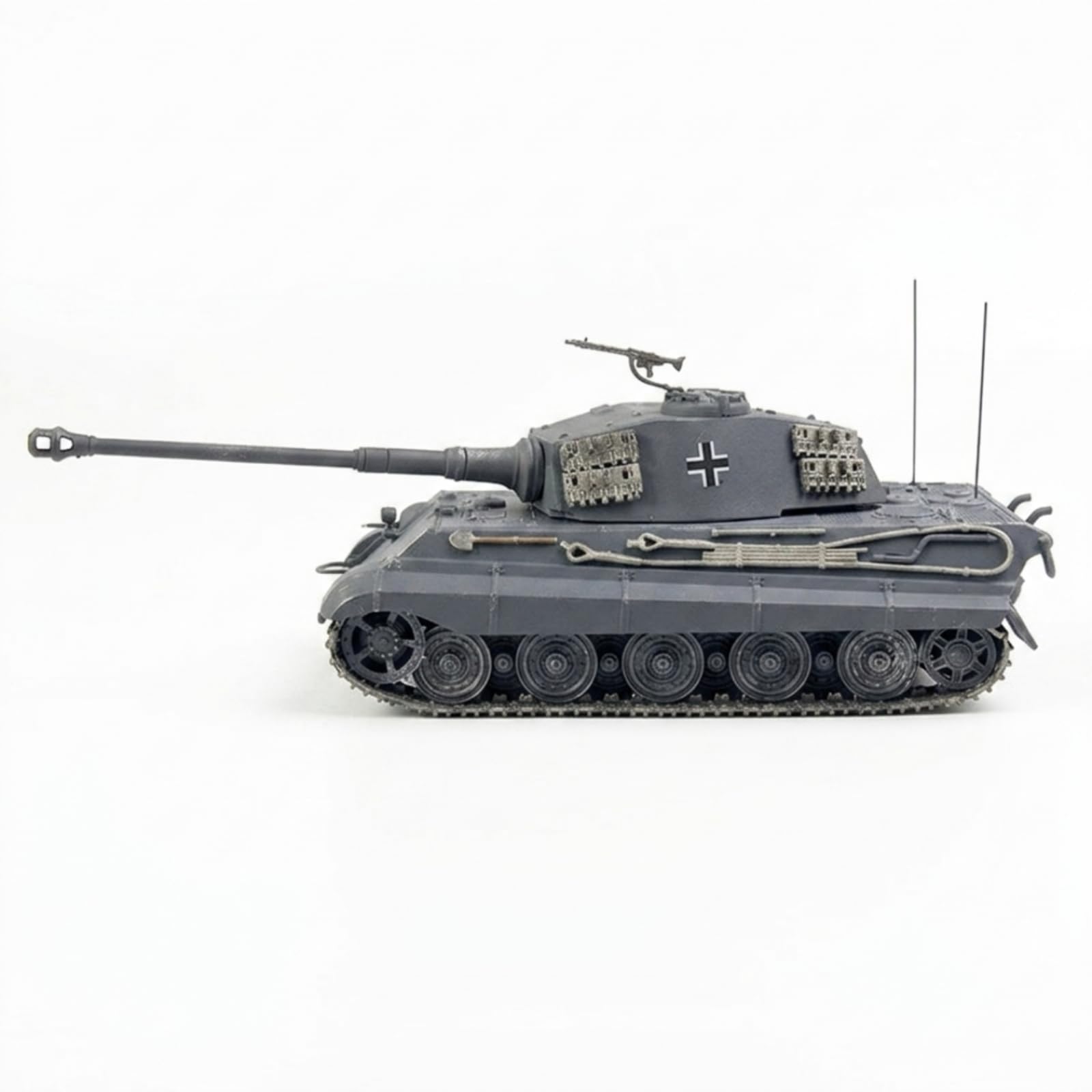 Alloy Vehicle Carro Armato Modello in 1/72 Veicolo Miniatura Storica Lega Peso Circa120g Torretta Girevole Canna, style to 2