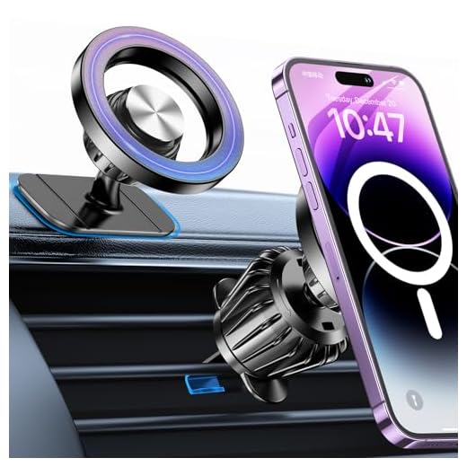Kaistyle for Magsafe Car Mount【20 Strong Magnets】Magnetic Phone Holder for Car Phone Holder Mount Dash Mounted Holders Cell Phone Holders for Your Car Accessories for Women Men for iPhone 17 16 15 14
