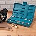 Rockler Router Guide Bushing Kit (11 Pieces) - Bush Router Guide Works w/Template, Pattern, or Jig - Router Template Fits Any Base w/a 1-1/4