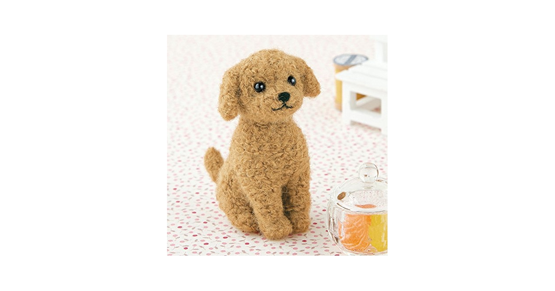 ★ハンドメイド★ いっしょにおでかけ トイプードル ぬいぐるみ アプリコット ☆ハンドメイド☆ いっしょにおでかけ トイプードル ぬいぐるみ