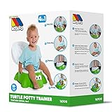 Moltó - Orinal 4 en 1 tortuga potty chair verde