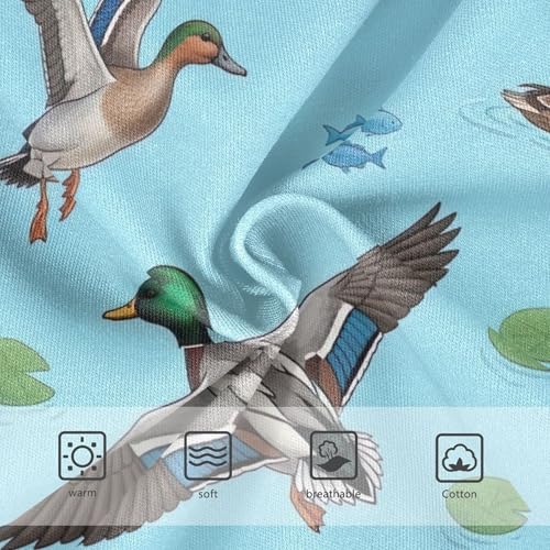 Fun Girls Underwear Toddlers 2t Cotton Little Girl Panties Watercolor Ducks Sea Summer Briefs Kids Undies3