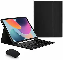 Capa Tablet com Teclado Removível e Mouse Para Samsung S6 Lite 10.4 Polegadas