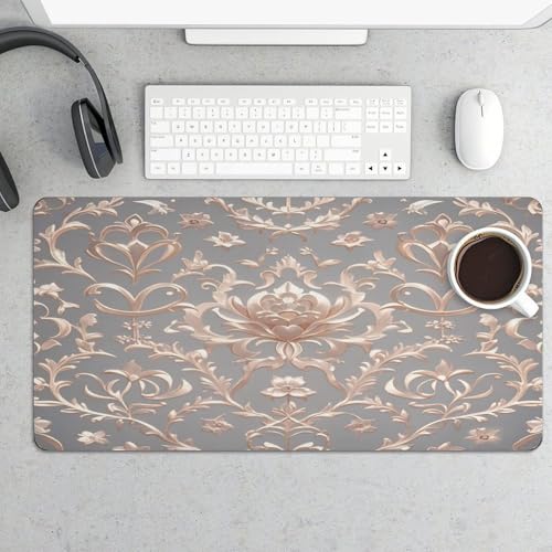 Alfombrilla Grande para Mouse de Goma Rose Gold miniatura 5