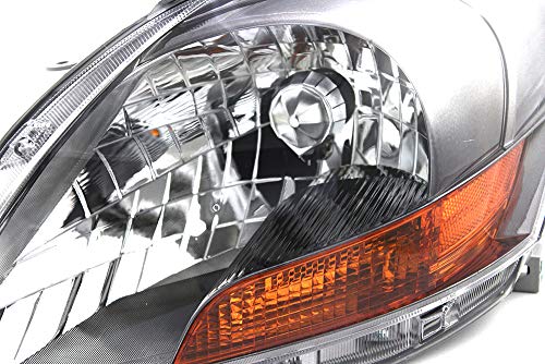 JP Auto Headlight Compatible With Toyota Yaris Sedan S Base 2007 2008 2009 2010 2011 Driver Left Side Headlamp - Thumbnail 4