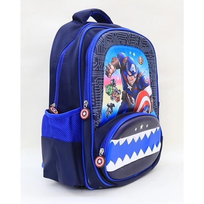 Image of Prancing Unicorn Children's Schoolbags Primary School Girls Boys Students Cartoon Unicorn Backpack Double Shoulder Bag For Girls Kids 6-7-8-9-10-12 Years Old Water-Resistant