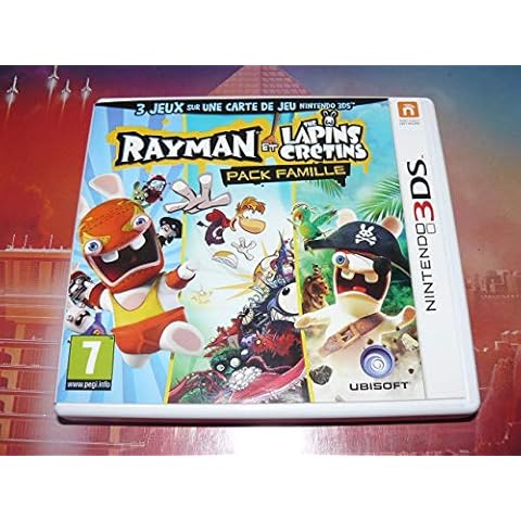 Rayman et Lapins Crétins - Nintendo 3DS Cover