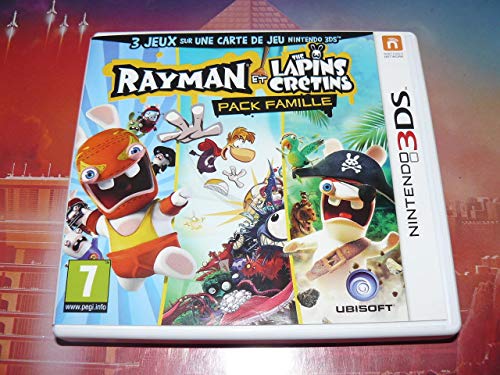 Jeu 3DS Rayman et les lapins crétins Pack famille - vue 6