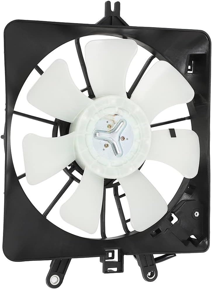 ECCPP Radiator Cooling Fan Assembly Compatible with 2007-2008 for Honda Fit,Engine Cooling Fan Automotive Replacement 620-280,611010,38611PWAJ01