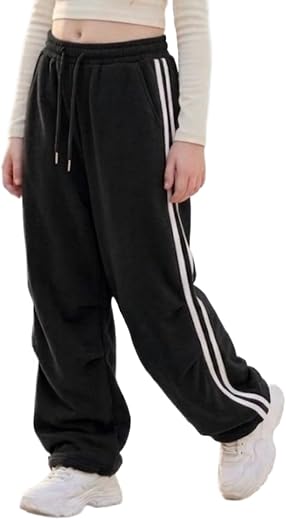 DIAZ Kids &amp; Girls Lower Track Pants – Cotton Joggers for Kids Girls, Sports Track Pant, Casual Wear Lower, Running Workout...