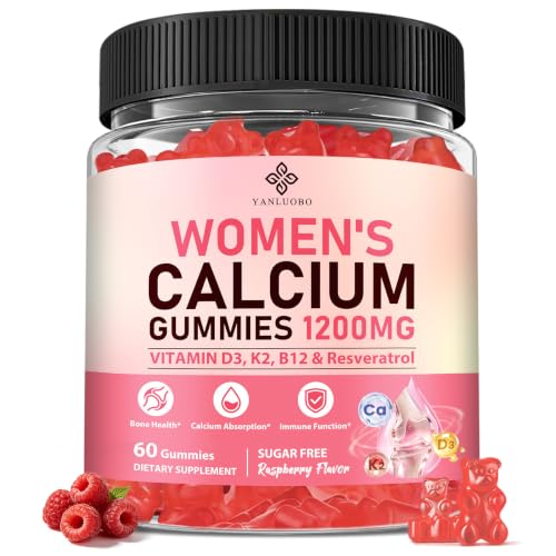 YANLUOBO Calcium Gummies for Women