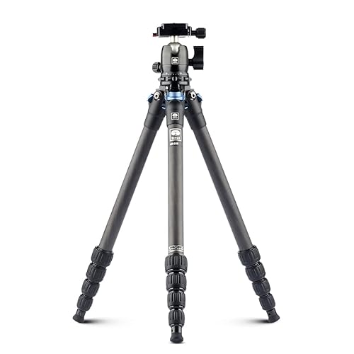 SIRUI AM-284 - Tripié de fibra de carbono 10X de 120 cm